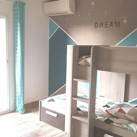 Grand T3 Classe 3 Etoiles- Clim + 2 Terrasses * 봄레미모사